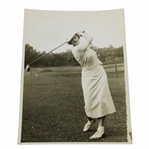 Maureen Orcutt Curtis Cup Contender Crisp Wire Photo 9/27/34 