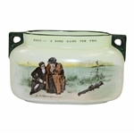 Royal Doulton Golf - A Good Game For Two Small Vase