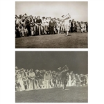 Original Bobby Jones 1930 Glass Negative - Walker Cup at Sandwich - 4" x 5"