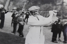 Arthur Mitchell (Brother of Abe) Playing in $750 Tournament Daily Mirror Photo - Victor Forbin Collection