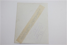 Arthur Mitchell (Brother of Abe) Playing in $750 Tournament Daily Mirror Photo - Victor Forbin Collection