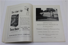 1951 Women's Amateur Championship at Town & Country Club Official Program