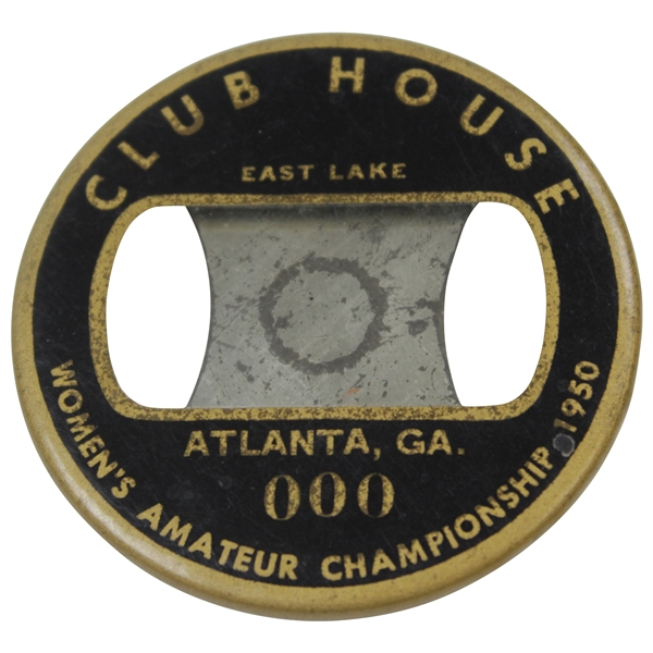 1950 Womens Amateur Championship at East Lake Club House Pin #000