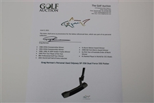 Greg Norman's Personal Used Odyssey DF-550 Dual Force 550 Putter