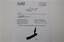 Greg Norman's Personal Used PING Karsten Mfg. Corp. A-Blade Putter