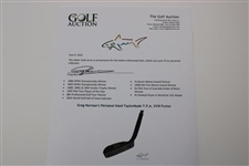 Greg Norman's Personal Used TaylorMade T.P.A. XVIII Putter