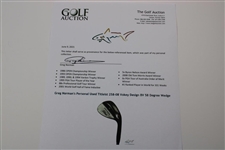 Greg Norman's Personal Used Titleist 258-08 Vokey Design BV 58 Degree Wedge