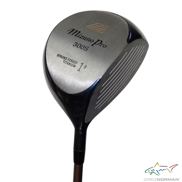 Greg Normans Personal Used Mizuno Pro 300S Strong Forged Titanium 1 8 Driver