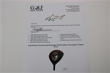 Greg Norman's Personal Used MacGregor MT460 Cupface Technology 8.5 Degree Driver