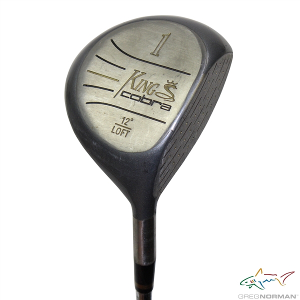 Greg Normans Personal Used King COBRA 12 Degree Loft Driver