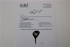 Greg Norman's Personal Used Titleist Titanium 975D 6.5 Degree Driver