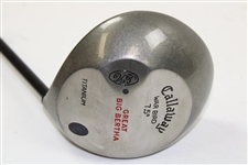 Greg Norman's Personal Used Callaway Great Big Bertha S2H2 Titanium War Bird 7.5 Degree Driver