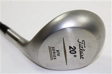 Greg Norman's Personal Used Titleist 970 Series 20 Degree Wood