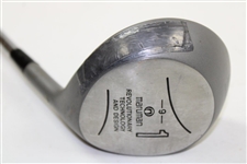 Greg Norman's Personal Used Maruman Conductor Revolutionary Technology & Design 9 Degree Driver with Lead Tape