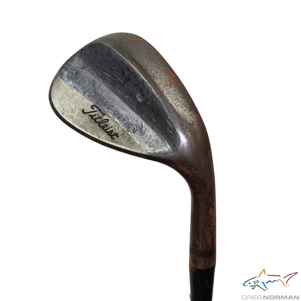 Greg Normans Personal Used Titleist Vokey Design BV Wedge with Lead Tape
