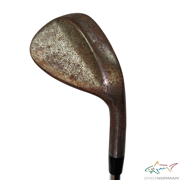 Greg Normans Personal Used MacGregor GN 57 Degree Wedge
