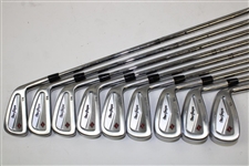 Greg Norman's Personal Used Set of MacGregor MT 'GN' Forged 1025 Irons 2-PW