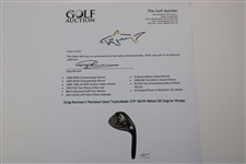 Greg Norman's Personal Used TaylorMade ZTP 58/09 Milled 58 Degree Wedge