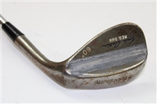 Greg Norman's Personal Used Cleveland Golf Tour Action Reg 588 60 Degree Wedge with Lead Tape