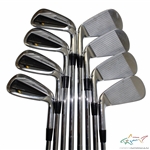 Greg Normans Personal Used Set of TaylorMade Bladez Tour Irons 3-PW