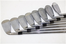 Greg Norman's Personal Used Set of TaylorMade Bladez Tour Irons 3-PW