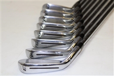 Greg Norman's Personal Used Set of TaylorMade Bladez Tour Irons 3-PW