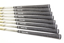 Greg Norman's Personal Used Set of TaylorMade Bladez Tour Irons 3-PW