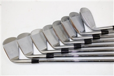Greg Norman's Personal Used Set of TaylorMade Forged MC Tour Preferred Irons 3-PW