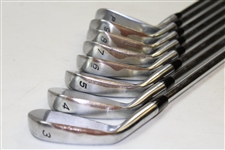 Greg Norman's Personal Used Set of TaylorMade Forged MC Tour Preferred Irons 3-PW