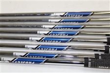 Greg Norman's Personal Used Set of TaylorMade Forged MC Tour Preferred Irons 3-PW