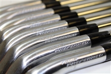Greg Norman's Personal Used Set of TaylorMade Forged MC Tour Preferred Irons 3-PW