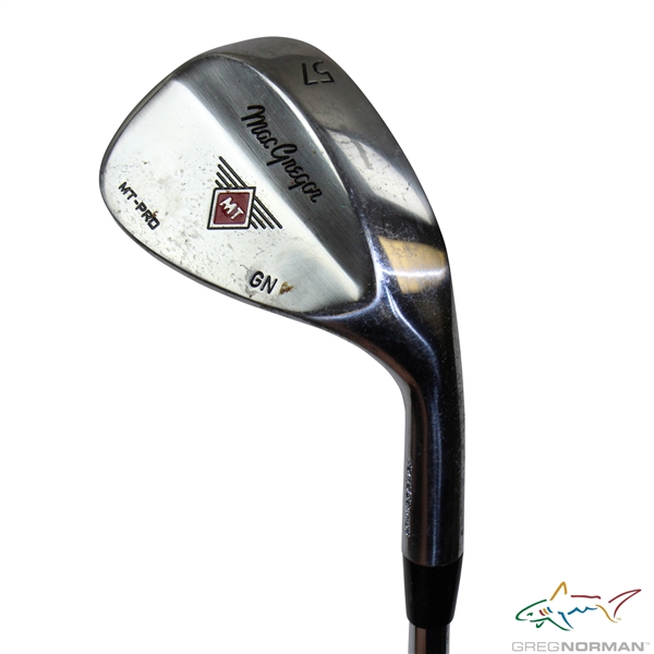 Greg Normans Personal Used MacGregor GN MT-Pro 57 Degree Wedge