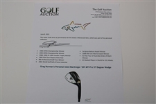 Greg Norman's Personal Used MacGregor 'GN' MT-Pro 57 Degree Wedge