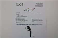 Greg Norman's Personal Used MacGregor 'GN' MT-Pro 57 Degree Wedge