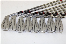 Greg Norman's Personal Used Set of John Letters 'The Master Model' Foged Irons 2-9