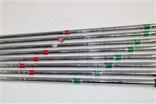 Greg Norman's Personal Used Set of John Letters 'The Master Model' Foged Irons 2-9