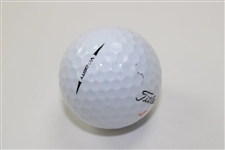 Lee Elder Signed Masters Logo Golf Ball with '75' Inscription JSA ALOA