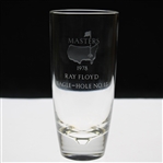 Ray Floyds 1978 Masters Tournament Hole No. 15 Steuben Crystal Eagle Glass