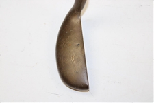 Vintage Spalding 'Gold Line' Smooth Face Putter