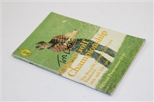 Tom Watson Signed 1981 OPEN Championship at Royal St George's Program JSA ALOA