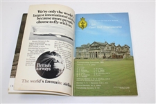 Tom Watson Signed 1983 OPEN Championship at Royal Birkdale Program  JSA ALOA