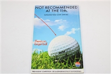 Tom Watson Signed 1984 OPEN Championship at St. Andrews Program JSA ALOA