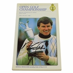 Nick Faldo Signed 1988 OPEN Championship at Royal Lytham & St. Annes Program JSA ALOA