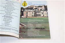 Nick Faldo Signed 1988 OPEN Championship at Royal Lytham & St. Annes Program JSA ALOA