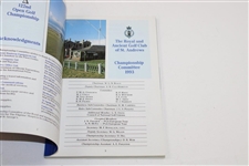 Nick Faldo Signed 1993 OPEN Championship at Royal St. Georges Program JSA ALOA