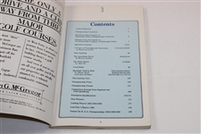Greg Norman Signed 1987 OPEN Championship at Muirfield Program JSA ALOA