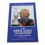 Greg Norman Signed 1994 OPEN Championship at Turnberry Program JSA ALOA