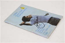 Seve Ballesteros Signed 1980 OPEN Championship at Muirfield Program JSA ALOA