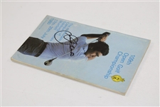 Seve Ballesteros Signed 1980 OPEN Championship at Muirfield Program JSA ALOA