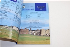 Ian Baker-Finch Signed 1992 OPEN Championship at Muirfield Program JSA ALOA